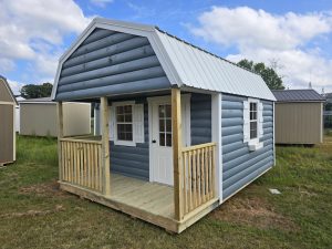 12x16 Log Cabin Barn 052680-image