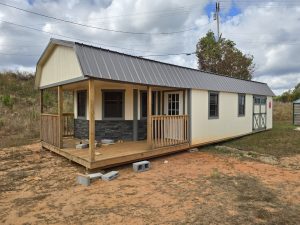 14x40 Pro Lofted Barn 051999 Rental Return-image